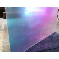 Cadre de photo acrylique en verre irisé acrylique coloré
